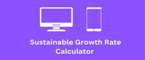 Sustainable Growth Rate Calculator
